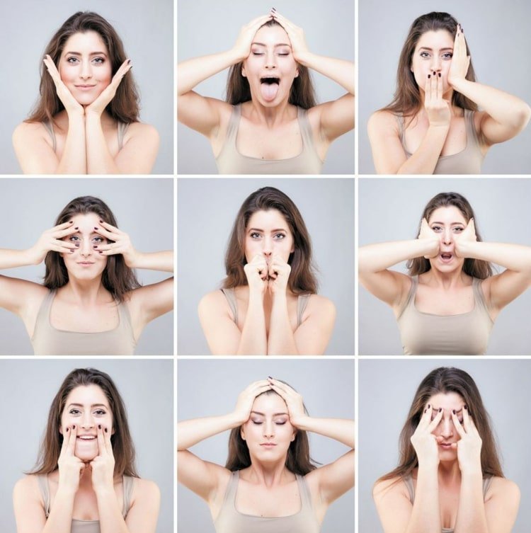 Exerciții de yoga faciale pentru pielea tânără și fermă