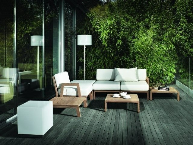 Balustradă înaltă din sticlă din bambus mobilier din ratan mobilier din lemn