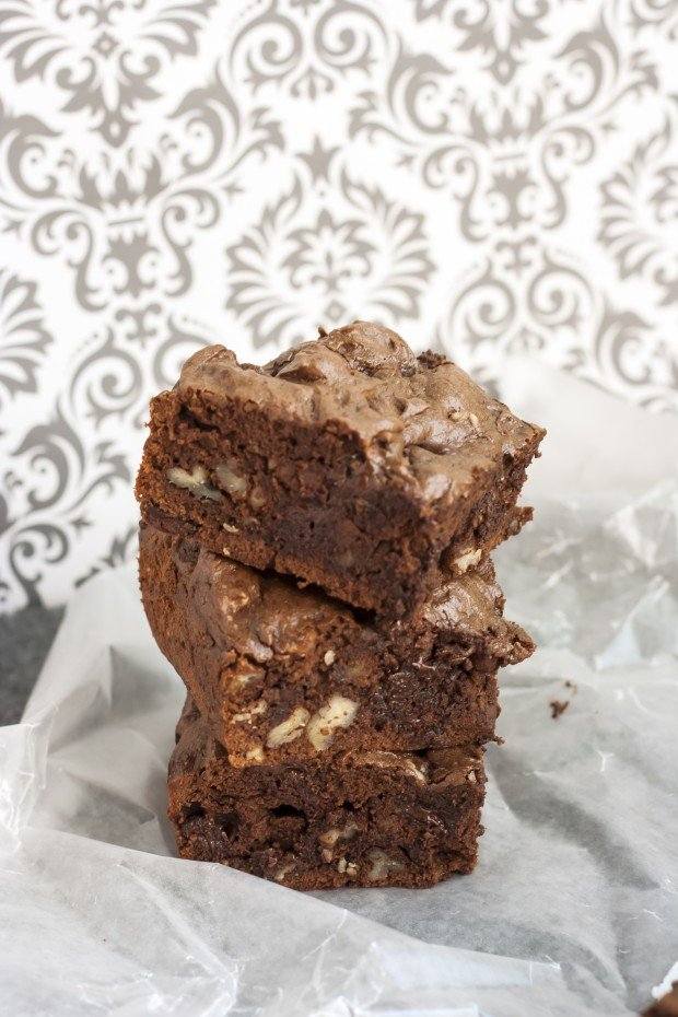 Biscuiți brownies cu pecan fără-gluten-desert-brownies-pecan-sănătos