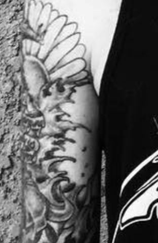 GHOSTEMANE dizajn desnog bicepsa