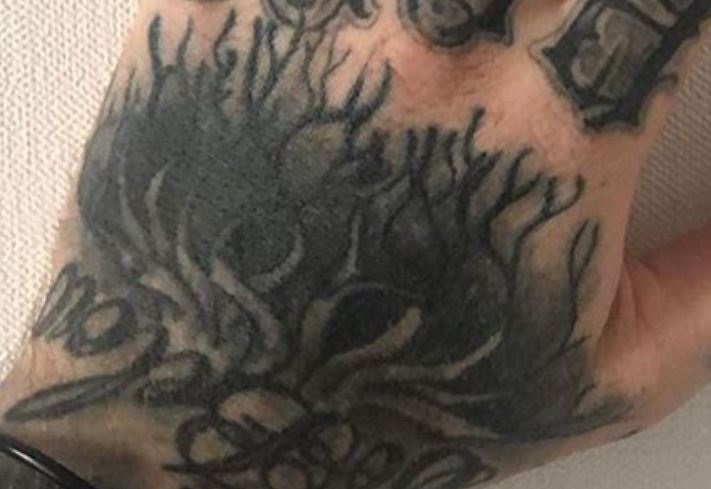 GHOSTEMAN tetovaža lijeve ruke