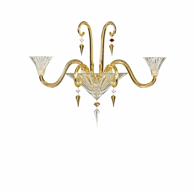 Design sticlă aurie detalii imaginative ornamente Biedermeier