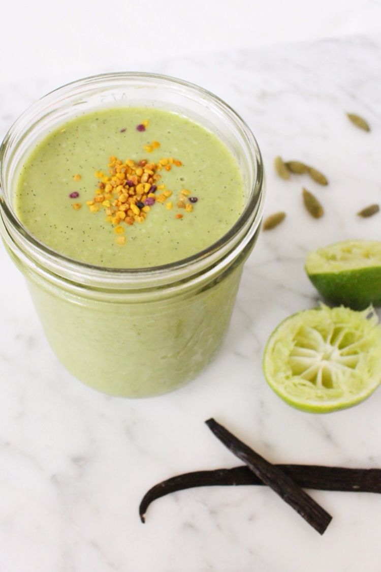 smoothie-uri-verzi-slăbire-dietă-cu-calorii-scăzute-vanilie-var