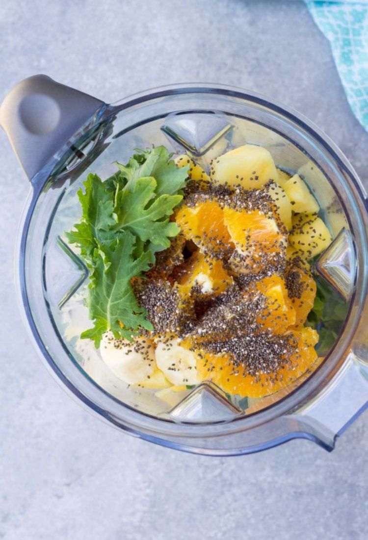 smoothie-uri-verzi-slăbire-dietetice-cu-calorii-scăzute-blender