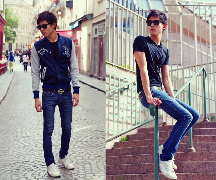 Potrivit pentru uz zilnic - purtați o centură Gucci cu blugi și o jachetă sport Curea Gucci-ținute sportive-blugi-pantaloni