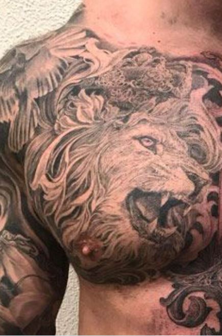 „Hafpor“ liūto tatuiruotė