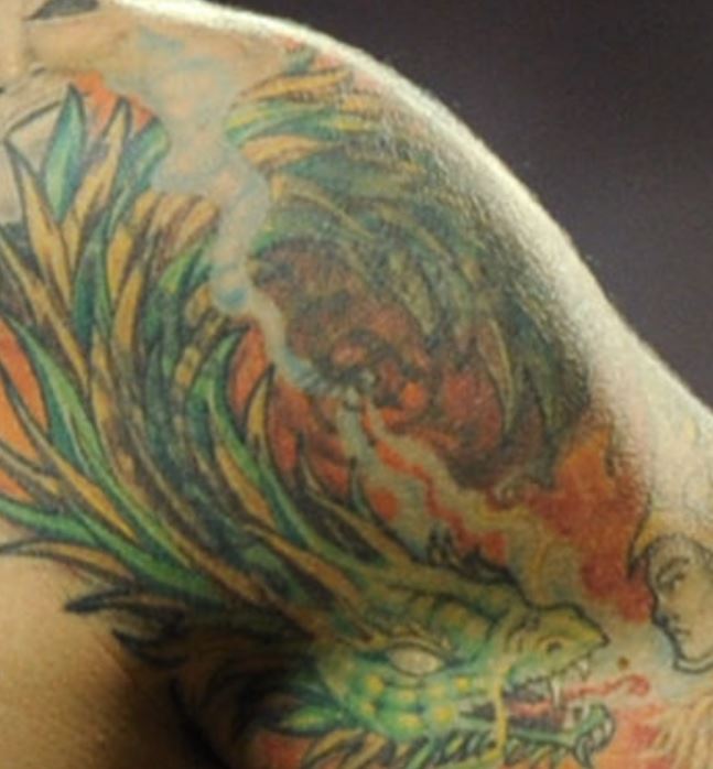 Tatuagem de dragão Harry