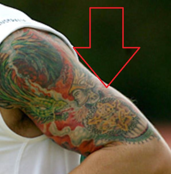 Tatuagem de braço de Harry