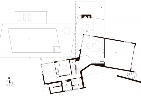 casa de țărm plan arhitectural cu design modern plan arhitectural casa bancara design modern