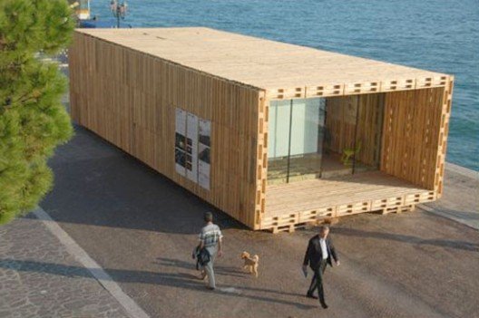 Europalete pentru case - construcție modernă ecologică Europaleti de casa - constructie moderna