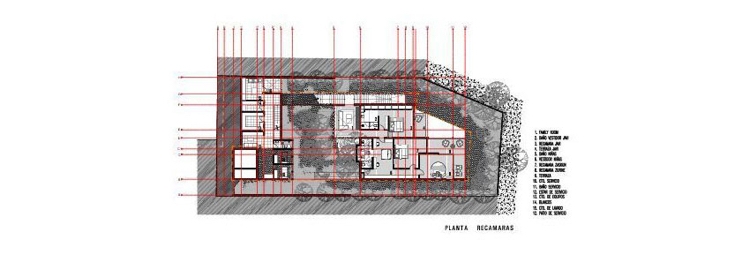 Planul și planul casei luxosului arhitect casă-fațadă-sticlă-arhitectură-modernă-plan-casă-amenajare-proiectare-parcela