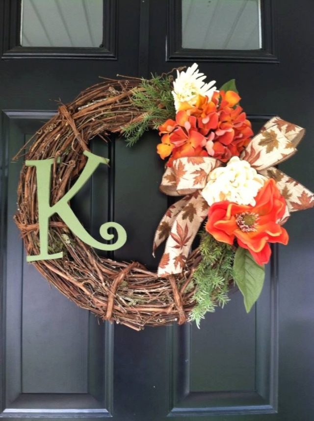coroană de toamnă ușă din față arc copac frunze motive toamna-cununa-casa-usa-arc-copac-frunze-motive