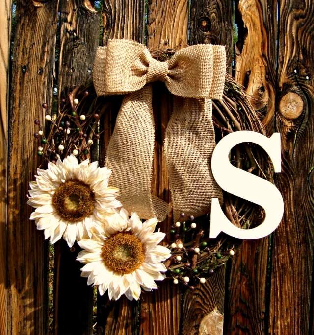 toamnă curcan tinker floarea soarelui artificială iută panglică arc toamnă-turkranz-aranjare-artificial-floarea-soarelui-iută panglică-arc