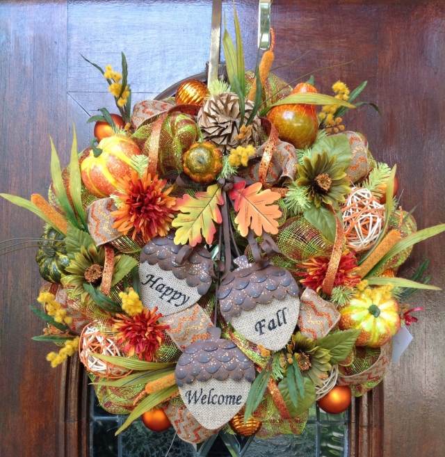 luxuriante coroane de toamnă decorațiuni idei tinker conuri de pin luxuriant-toamnă-coroană-decorațiuni-idei-tinker-tinker