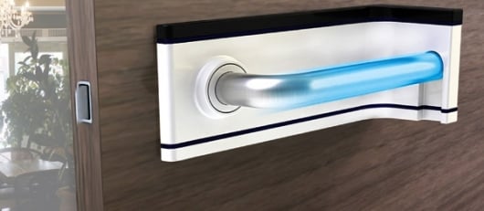 Mâner de ușă auto-sterilizant Sistem de auto-sterilizare a mânerului ușii