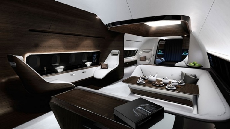 Confort și securitate optimă High Tech Design -mercedes-lufhansa-innovativ-design-technik-interior-contrast