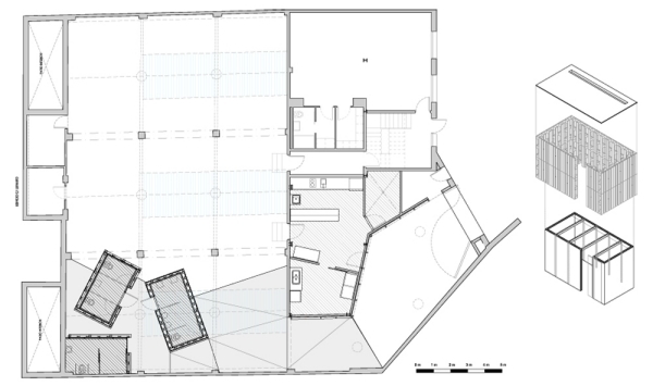 Euro paleti din lemn showroom spania schiță plan Schița planului sălii de expoziție europalete din lemn