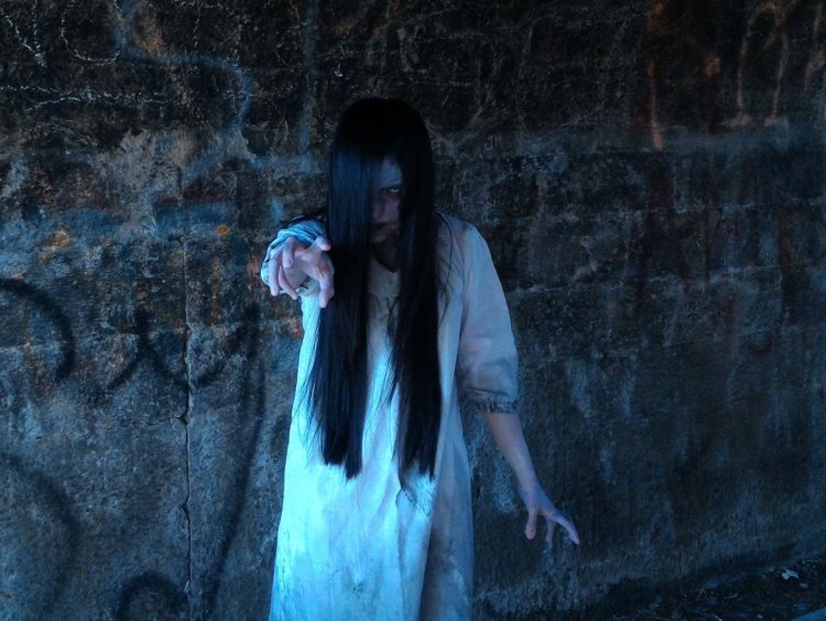 costum de groază inel samara femei halloween creați-vă