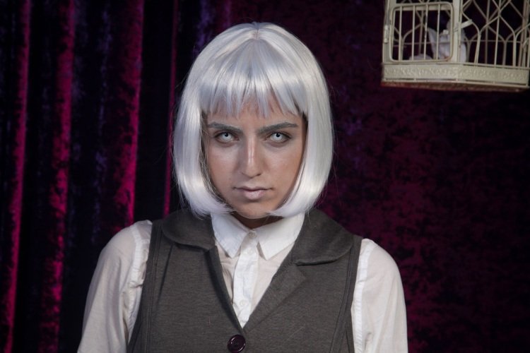 costum de groază femei copii Halloween înfricoșător sat blestemat