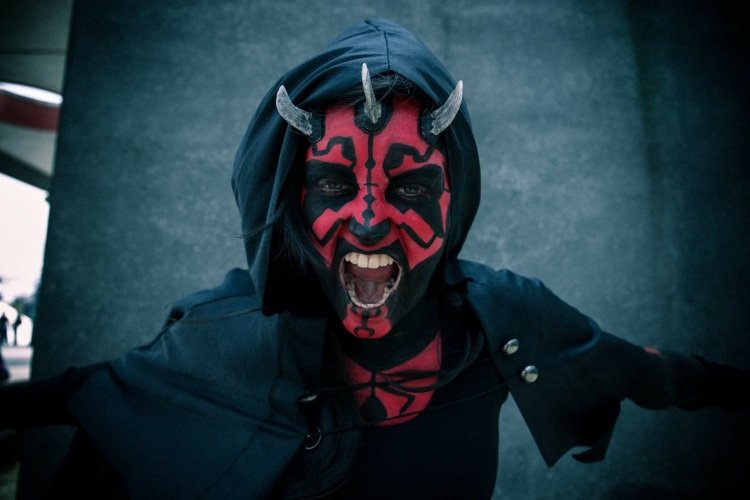 costum de groaza dart vader ultima a doua idee femei halloween