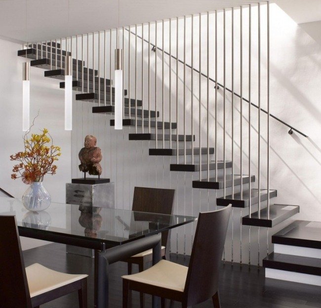 Lămpi suspendate în sufragerie cu led masă de sticlă design de sticlă lămpi pandantive trei leduri masă de masă sticlă top design scară