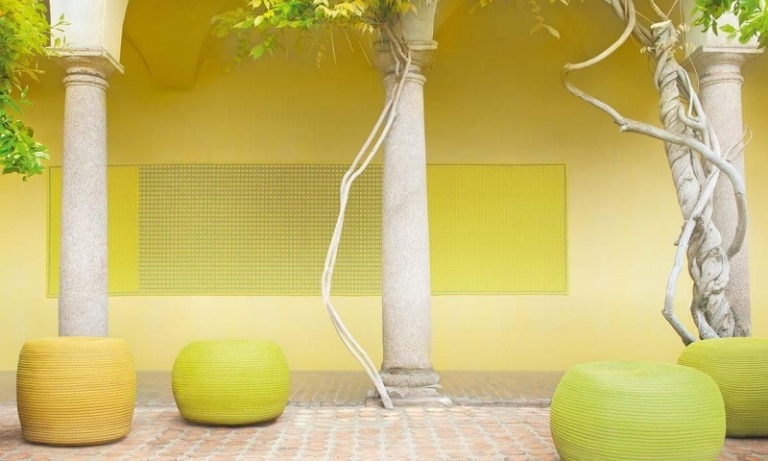 Fasolea Picot în culoare galbenă - mobilează-ți terasa într-un mod oriental Idei-design terasă-sac de fasole-idei-design-modern