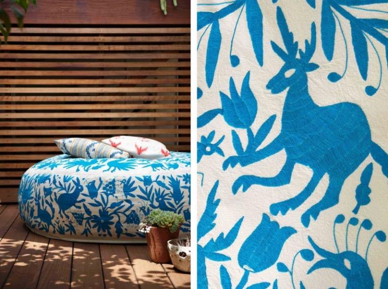 Geanta cu motive naturale de la designerii Ollitt Idei-design terasă-design-beanbag-coase-tu-ollitt