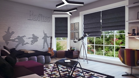 Cameră pentru adolescenți design de pereți-jaluzele idei de decorare Cameră pentru adolescenți decorare pereți-jaluzele idei de decorare