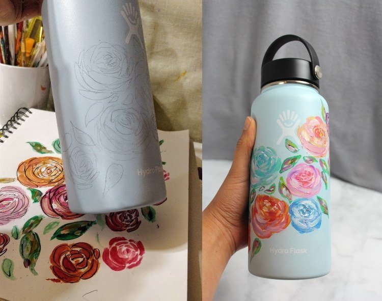 Transferați idei pentru vopsirea sticlelor