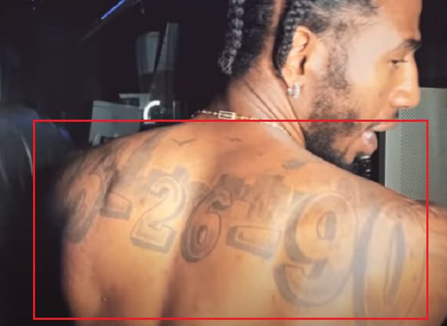 Nugaros tatuiruotė-gimimo data