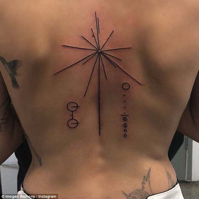 Tatuaggio Imogen Anthony Voyager