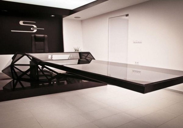 Inovații pentru sală de conferințe, birou, sticlă de oțel mobilier multifuncțional birou de masă pentru sală de conferințe