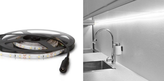 Benzi luminoase moderne Led soluții inovatoare iluminat-bucătărie grup e3light