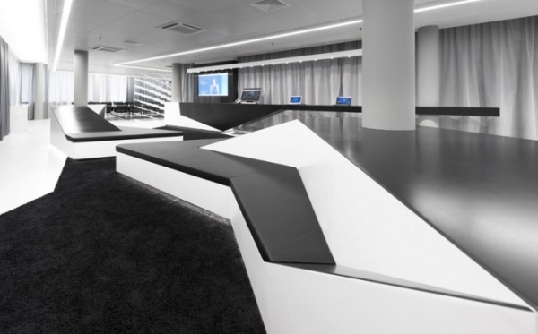 Sală de ședințe inovatoare de design Centrul de informare inovator, sala de ședințe Microsoft