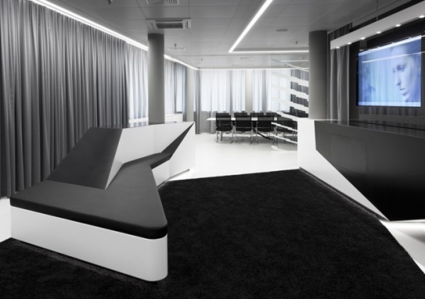 Centru de design interior Sala de informare Microsoft Centru de design interior Sala de informare Microsoft Monochrome