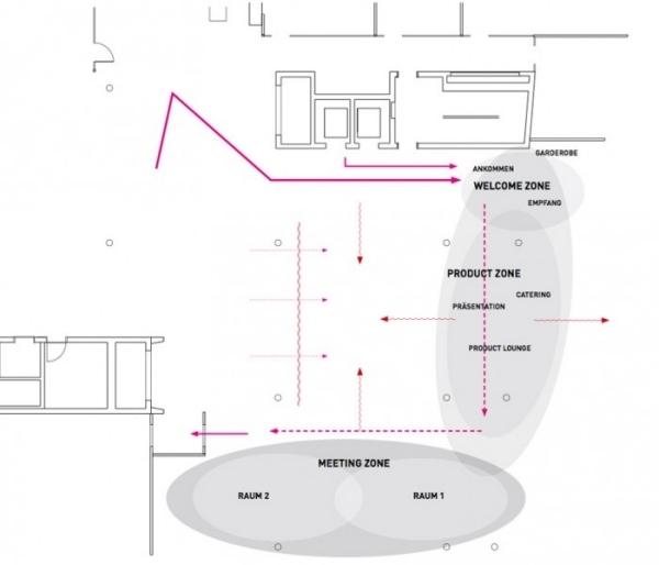 Design interior inovator al centrului de informare Microsoft Office plan Centrul inovator de informare a designului interior Planul biroului Microsoft