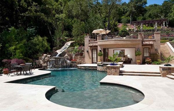 Piscină proprietate Toscana în stil mediteranean