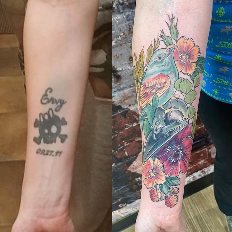 Cache-tatouage