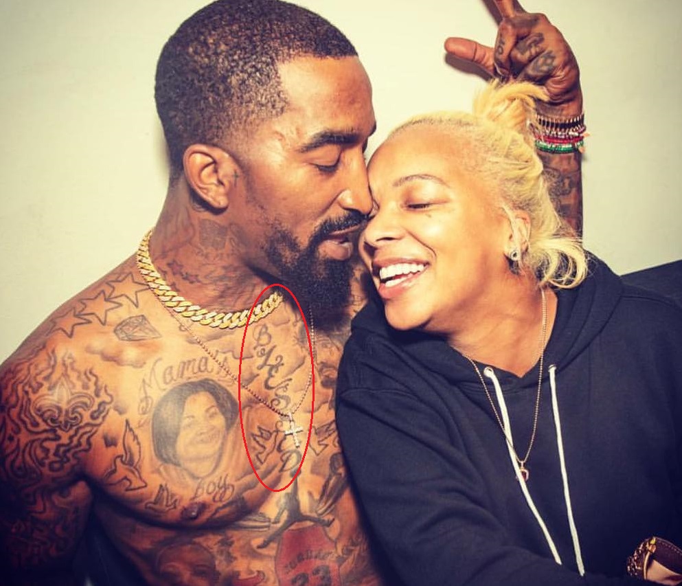 Tatouage béni de J.R. Smith