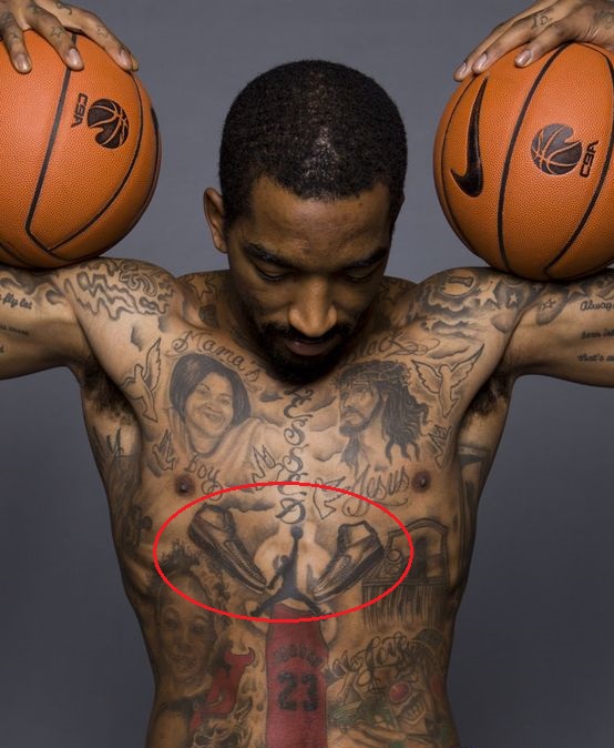 Tatouage J.R. Smith Jordan