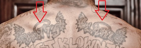 Tatouage Ailes D'ange JR Smith