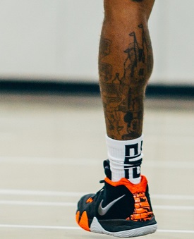 J.R Smith jambe gauche City Tattoo