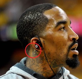 Tatouage J.R. Smith B