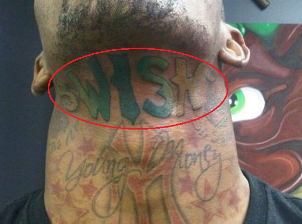 Tatouage Swish J.R. Smith