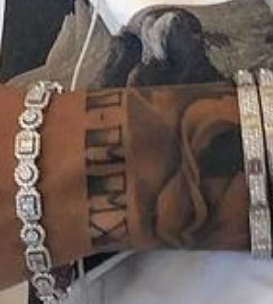 Tatouage de chiffres romains Jadon