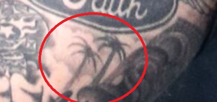 ジェームズパームツリータトゥー