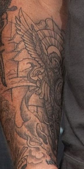 ジェームズ右腕の刻印