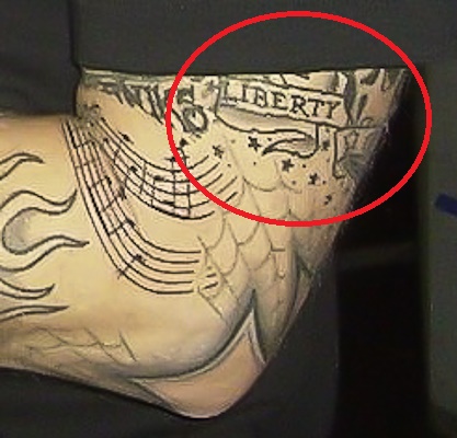 ジェームズ-ヘットフィールドリバティタトゥー