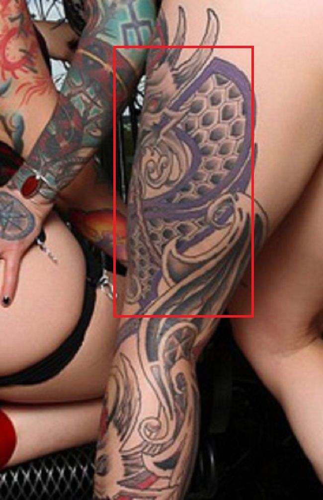 coscia tat jenevieve hexxx