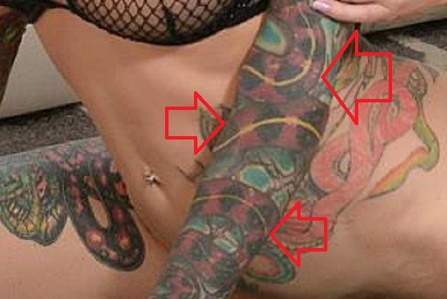 tatuaggio dell'avambraccio sinistro di jenevieve hexxx